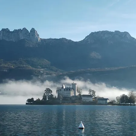 Superbe Duplex Les Pieds Dans L'eau Vue Et Chateau Avec Et Parking Prives * Duingt